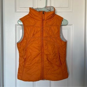 Alpine Design Orange Puffer Vest Gilet Nylon Women’s Size Small